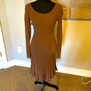 Sexy Light Knit Sweater Max Studio Dress